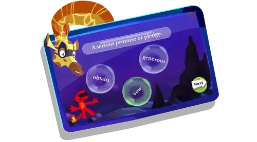 Growing a rich vocabulary image